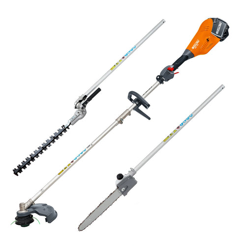 Desbrozadora Oleo-Mac BCi 35 + Kit 3 accesorios + Bi 5,0 + Cargador CRG